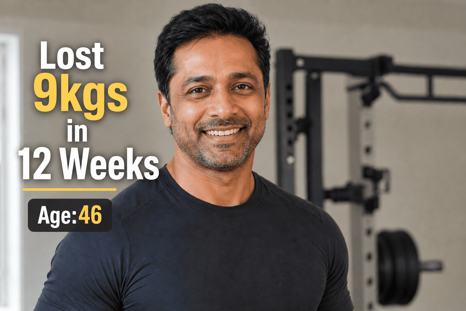 Real results — Indian man, fit and confident